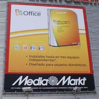 Lona impresa publicitaria