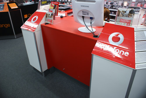 PVC imantado Vodafone