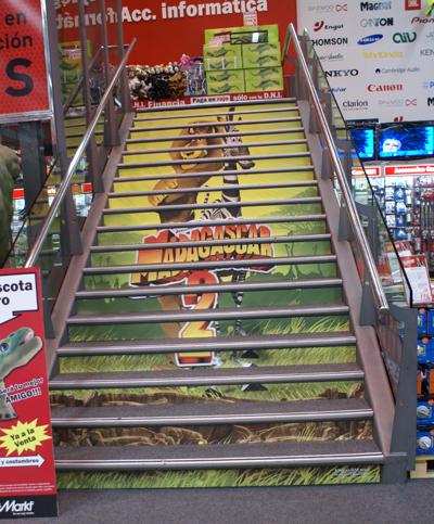 Pvc imantado escalones